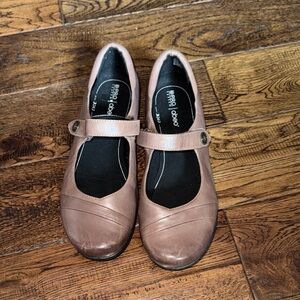 PIKOLINOS Tan Mary Jane Flats Size 10